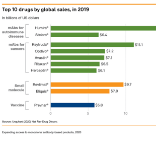 Top 10 drugs by global sales